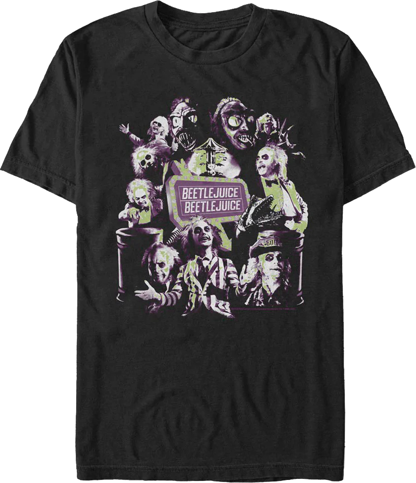 Collage Beetlejuice T-Shirt