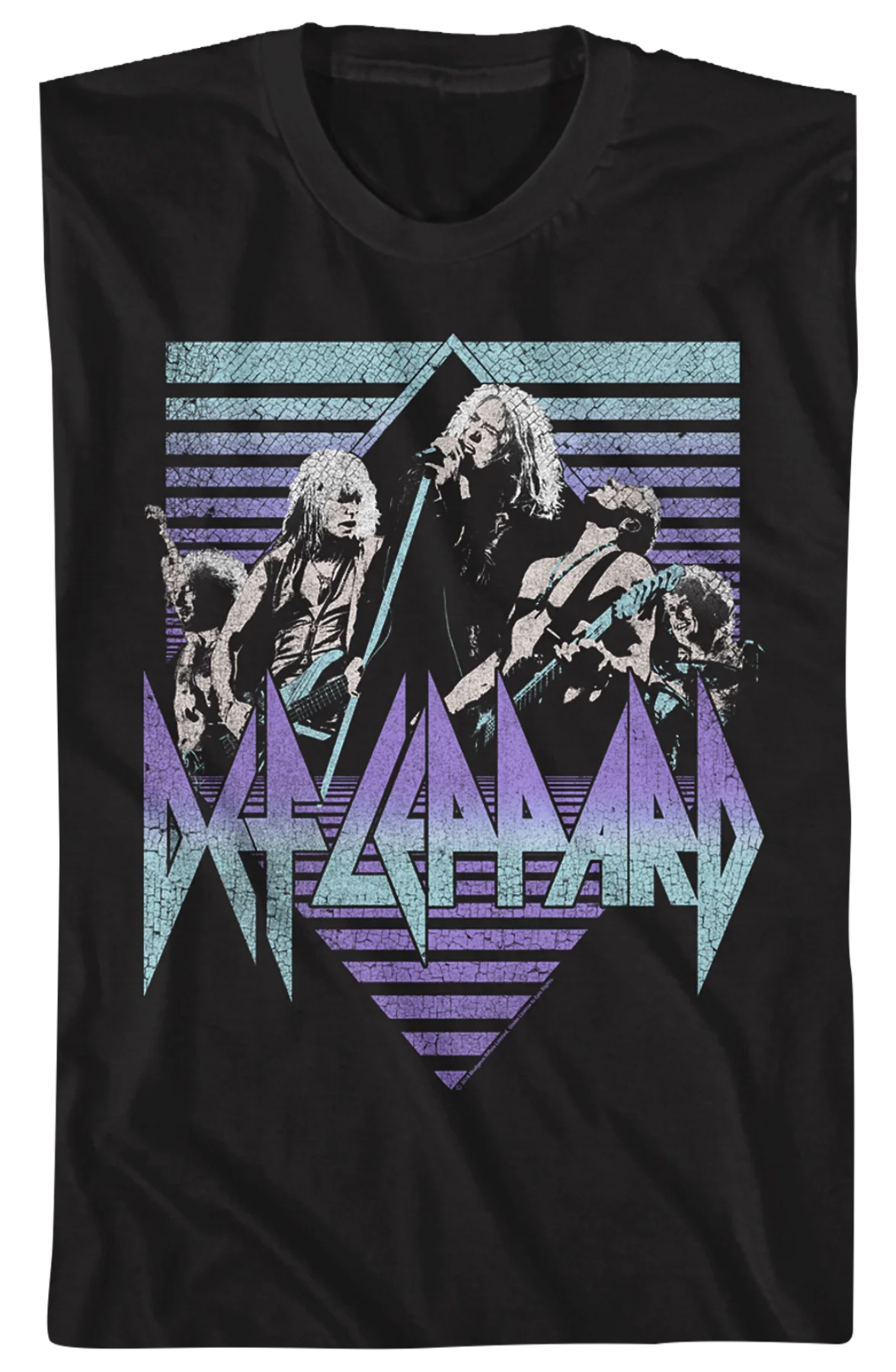 Collage Def Leppard T-Shirt - Image 2