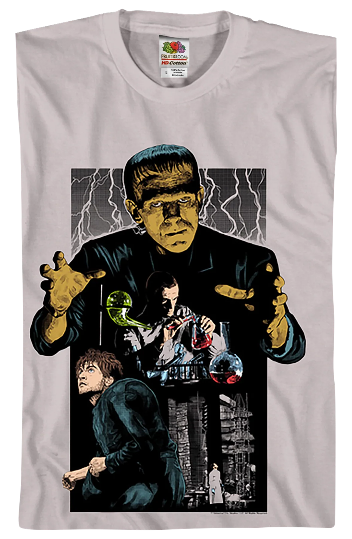 Collage Frankenstein T-Shirt - Image 2