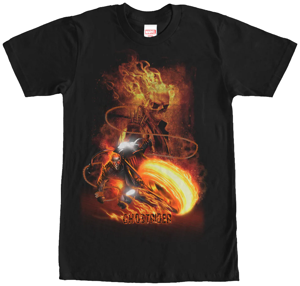 Collage Ghost Rider T-Shirt