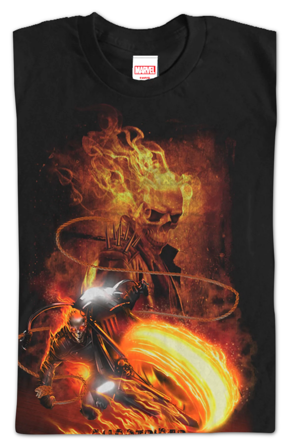 Collage Ghost Rider T-Shirt - Image 2