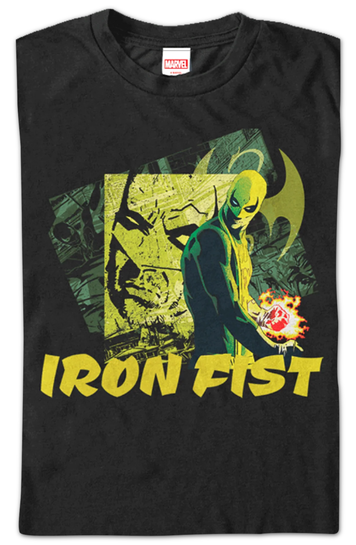 Collage Iron Fist T-Shirt - Image 2