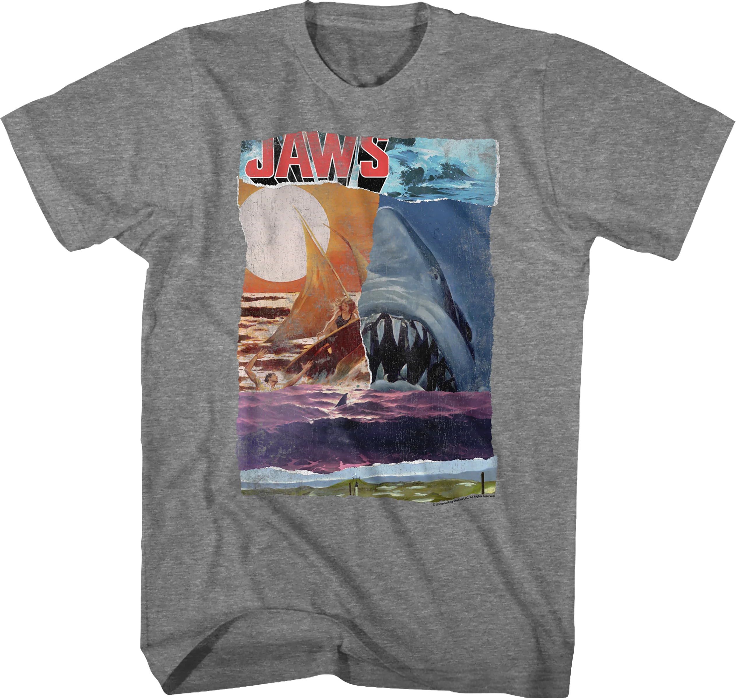 Collage Jaws T-Shirt