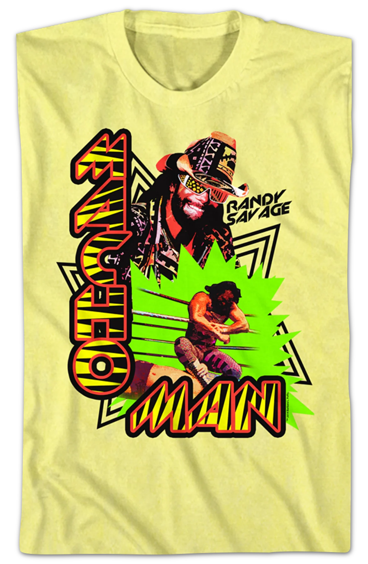 Collage Macho Man Randy Savage T-Shirt - Image 2