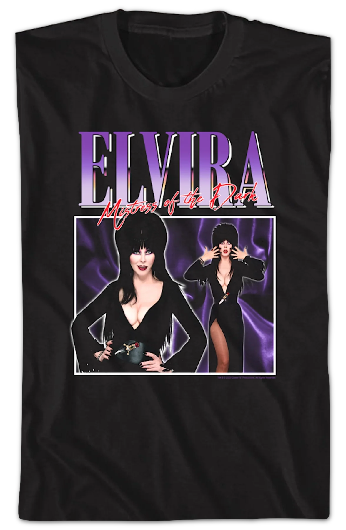 Collage Poses Elvira T-Shirt - Image 2