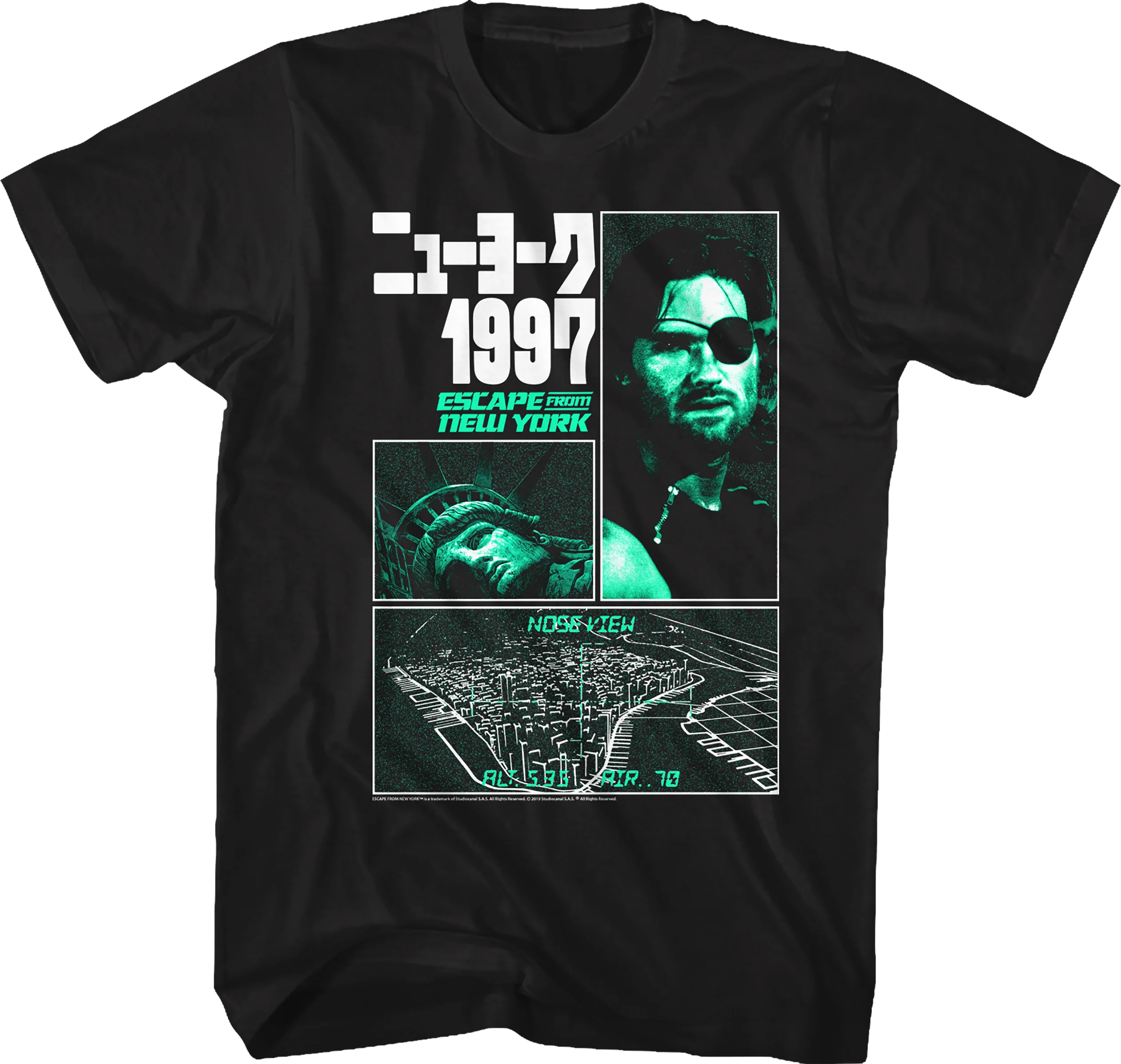 Collage Poster Escape From New York T-Shirt