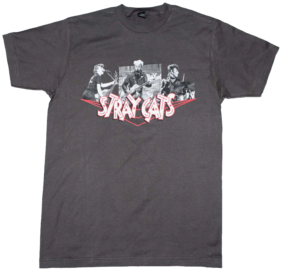Collage Stray Cats T-Shirt