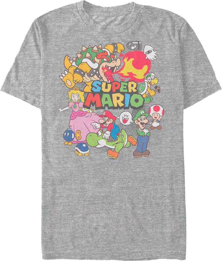 Collage Super Mario Bros. T-Shirt