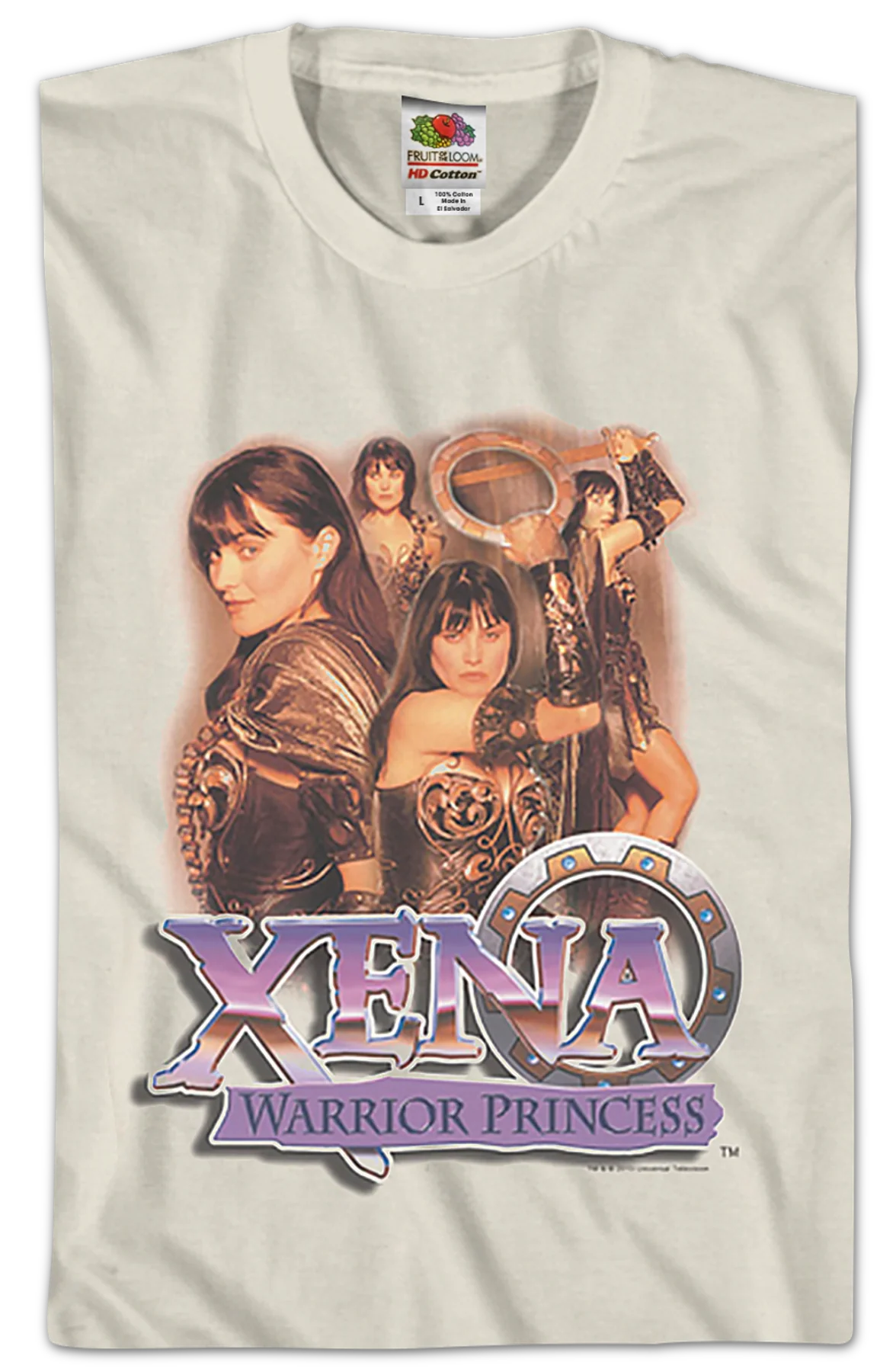 Collage Xena Warrior Princess T-Shirt - Image 2