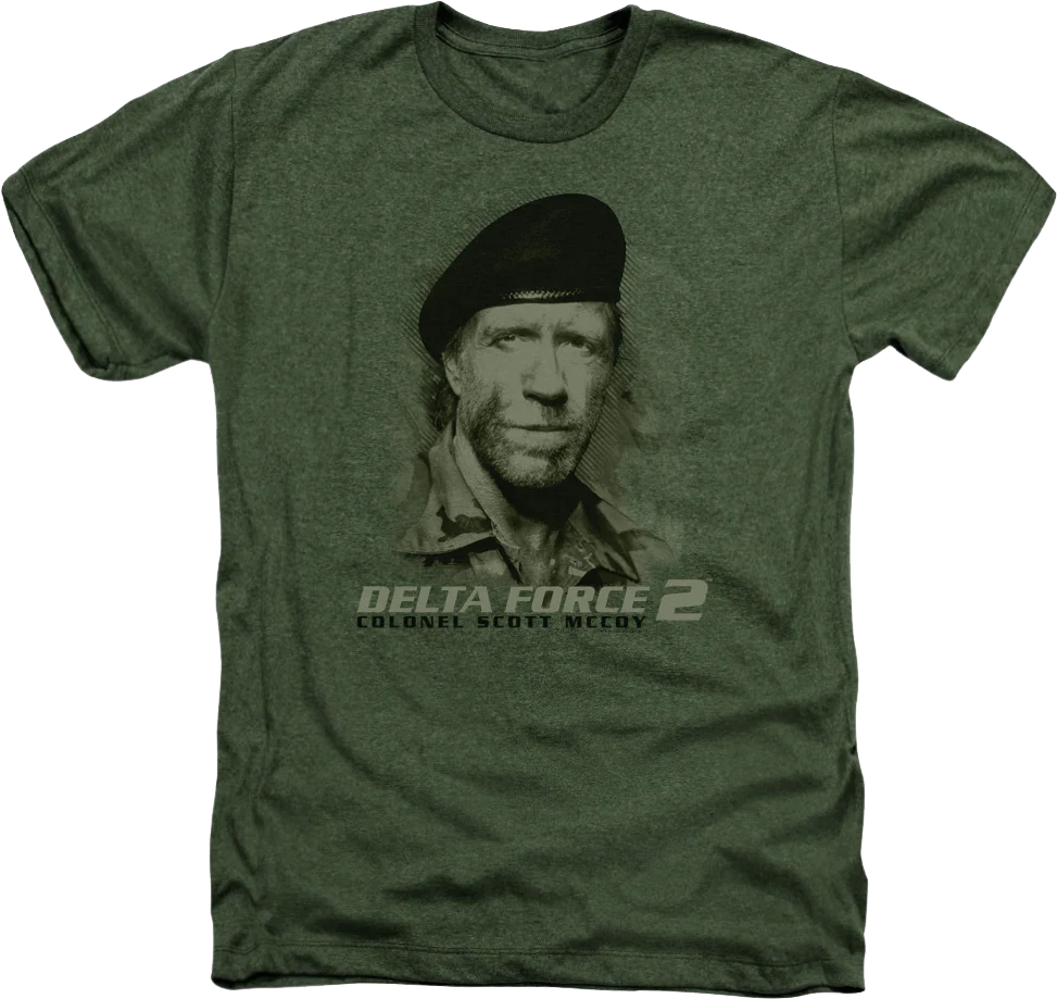 Colonel Scott McCoy Delta Force 2 T-Shirt