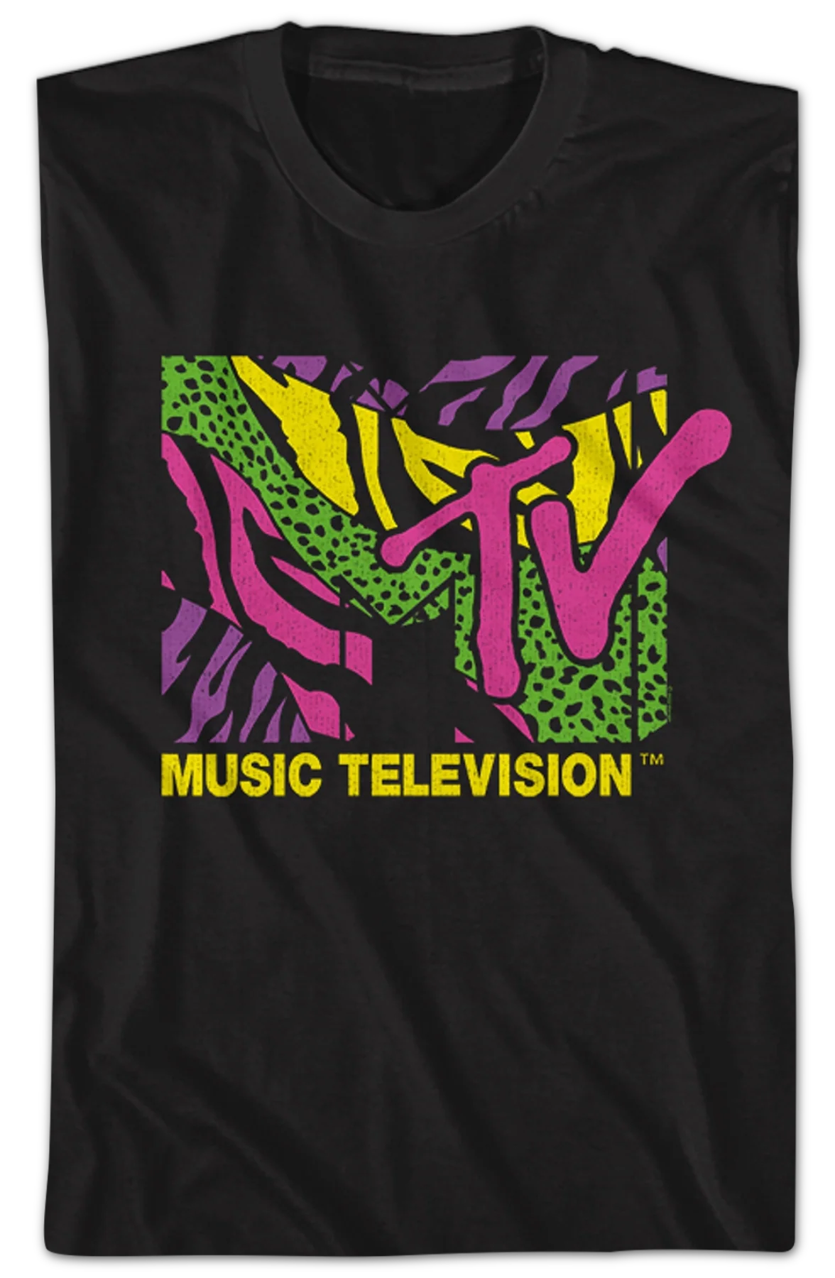 Colorful Animal Logo MTV Shirt - Image 2