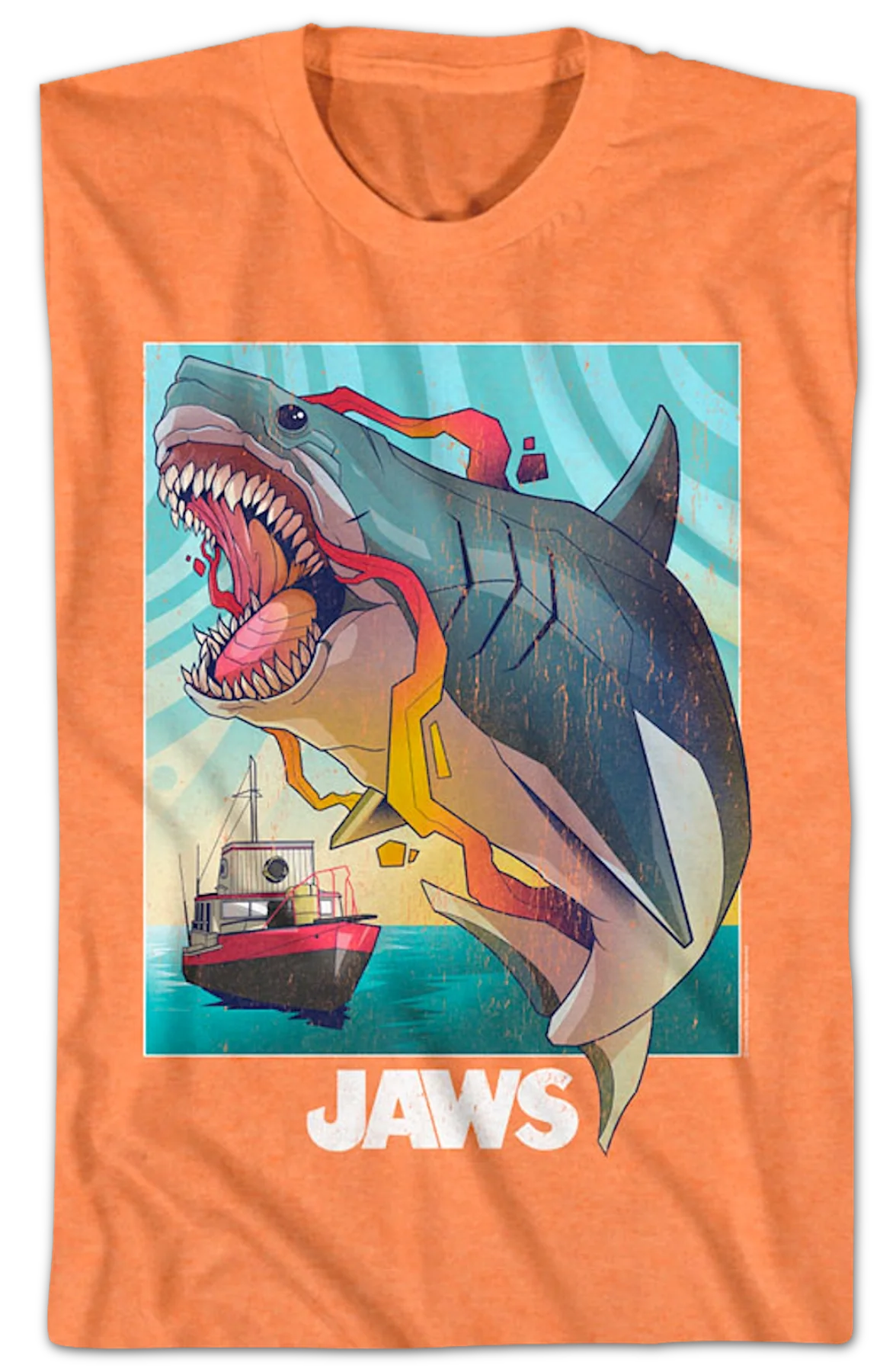 Colorful Attack Jaws T-Shirt - Image 2
