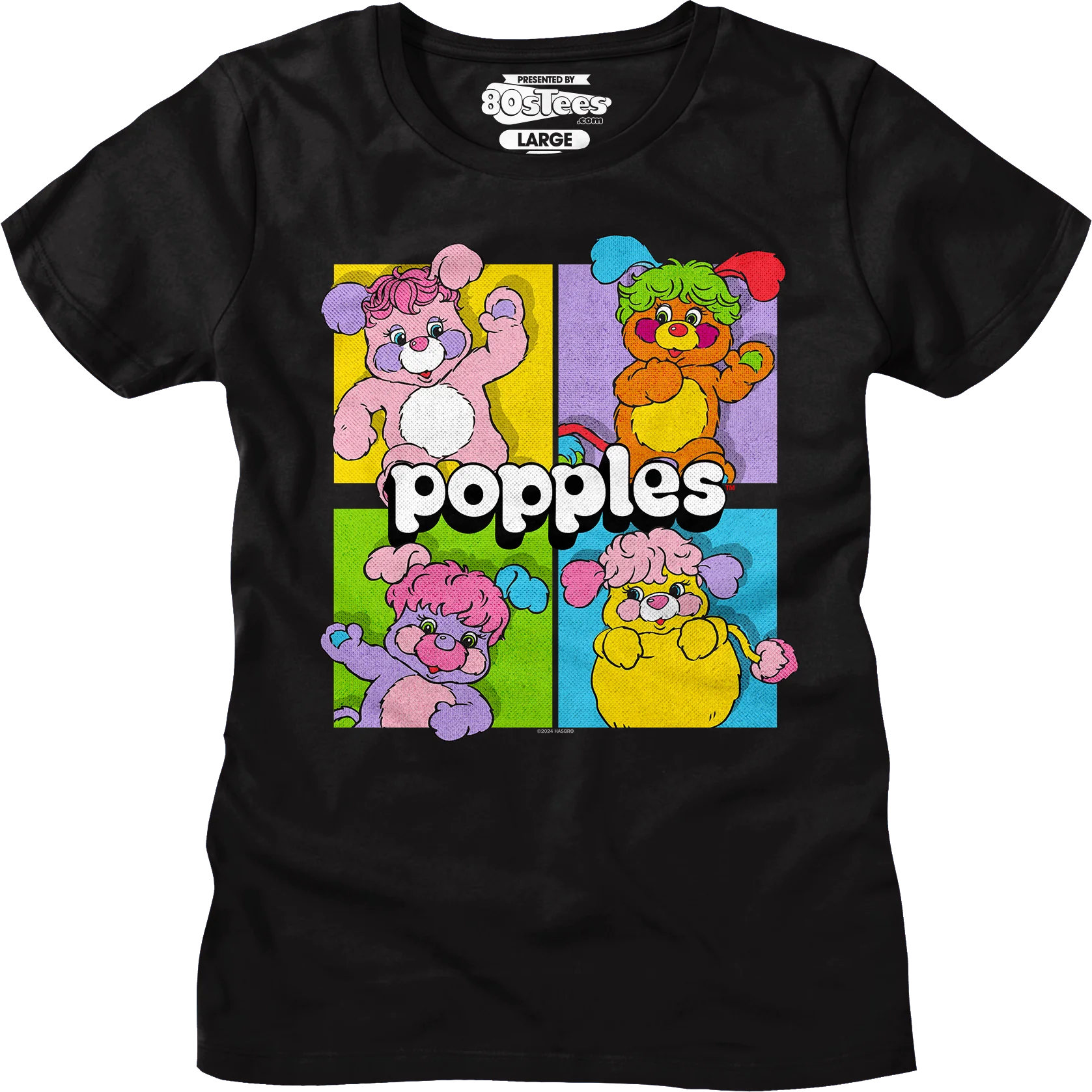 Colorful Blocks Popples T-Shirt - Image 11