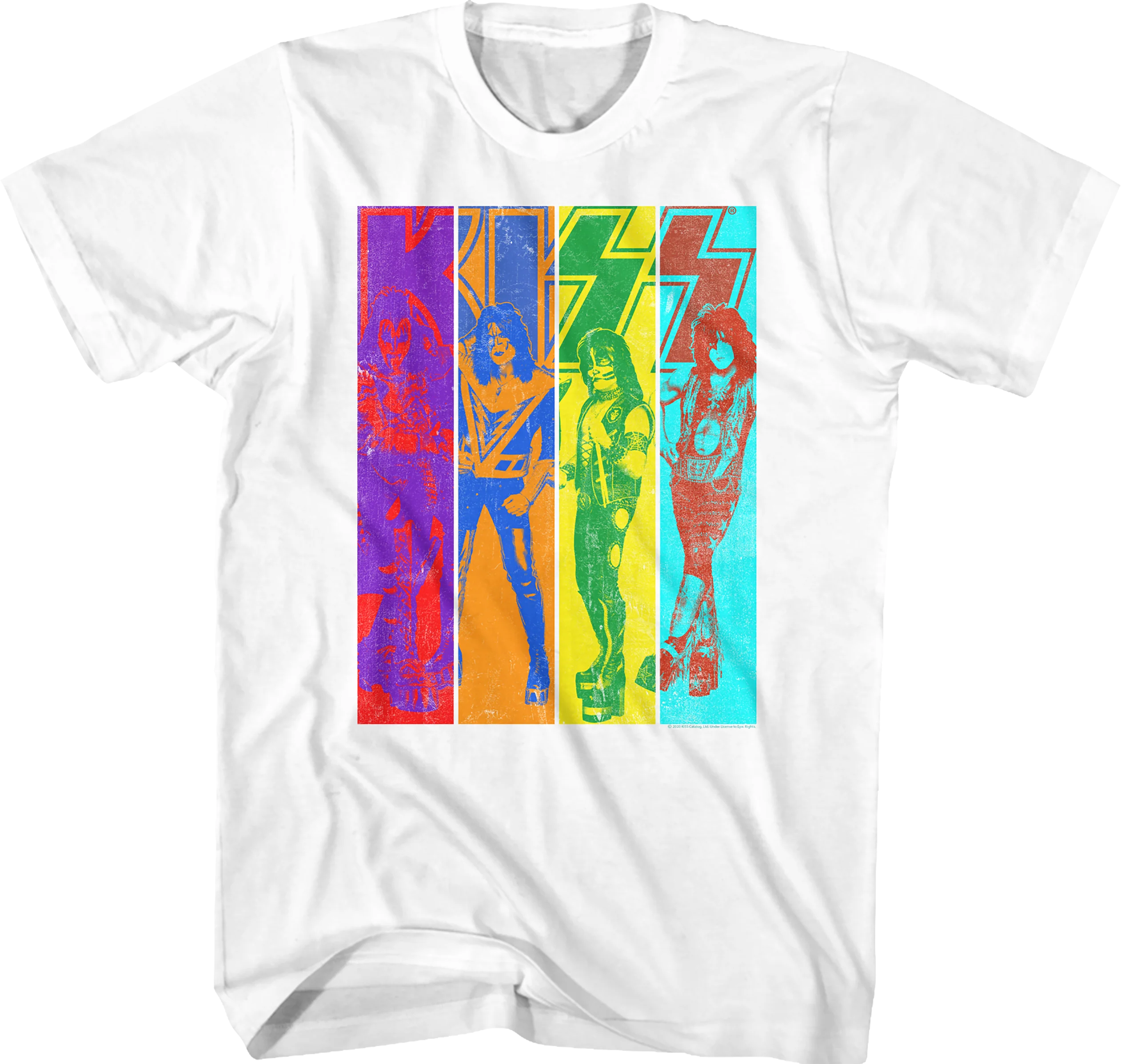 Colorful KISS T-Shirt