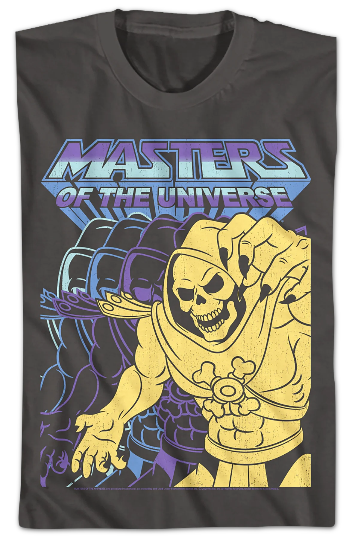 Colorful Skeletor Masters of the Universe T-Shirt - Image 2