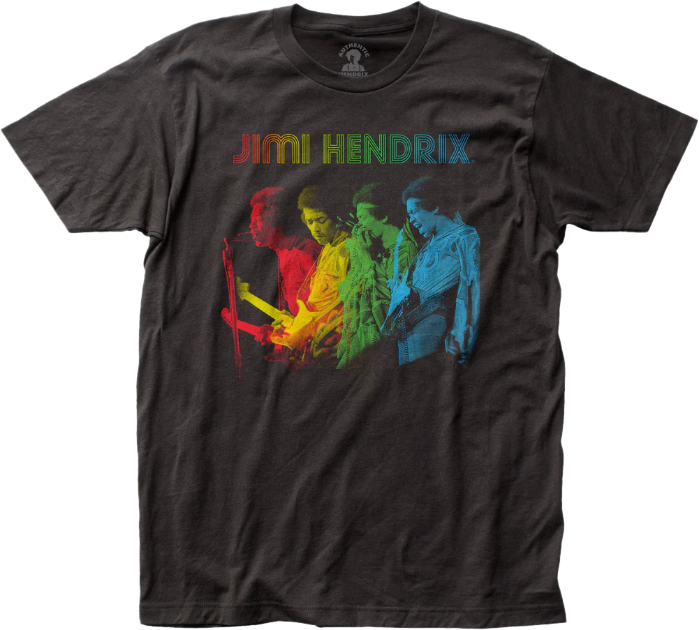 Colors Jimi Hendrix T-Shirt