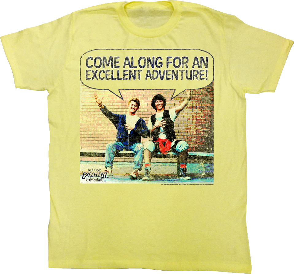 Come Along Bill and Ted's Excellent Adventure T-Shirt