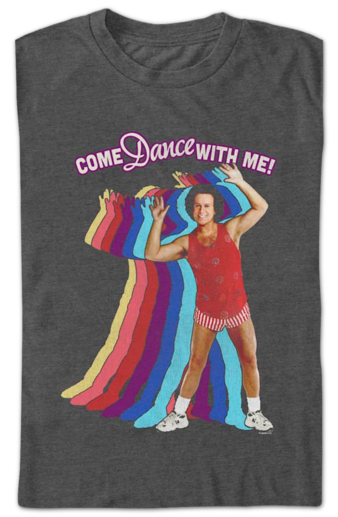 Come Dance With Me Richard Simmons T-Shirt - Image 2