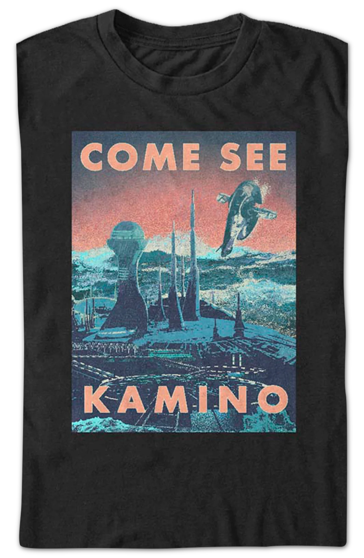Come See Kamino Star Wars T-Shirt - Image 2