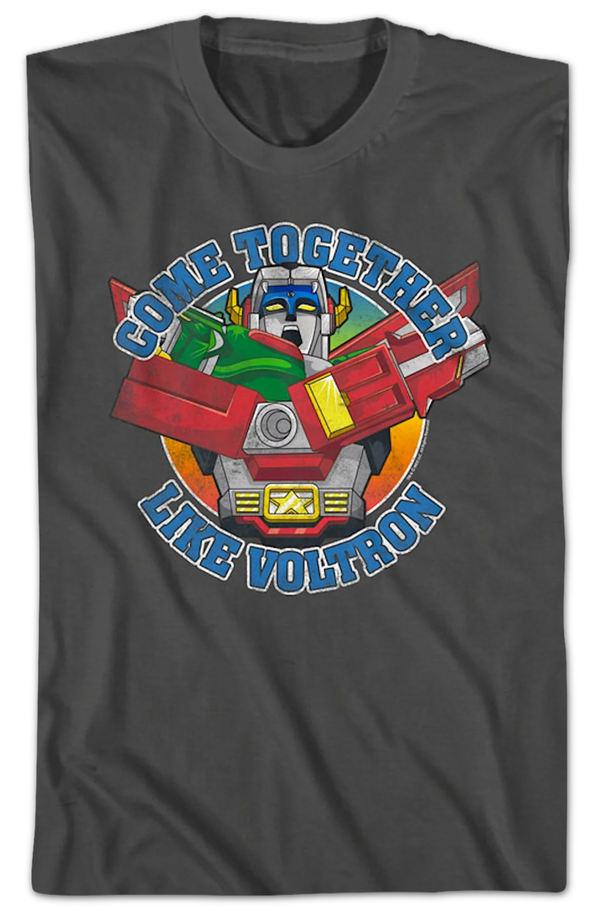 Come Together Like Voltron T-Shirt - Image 2