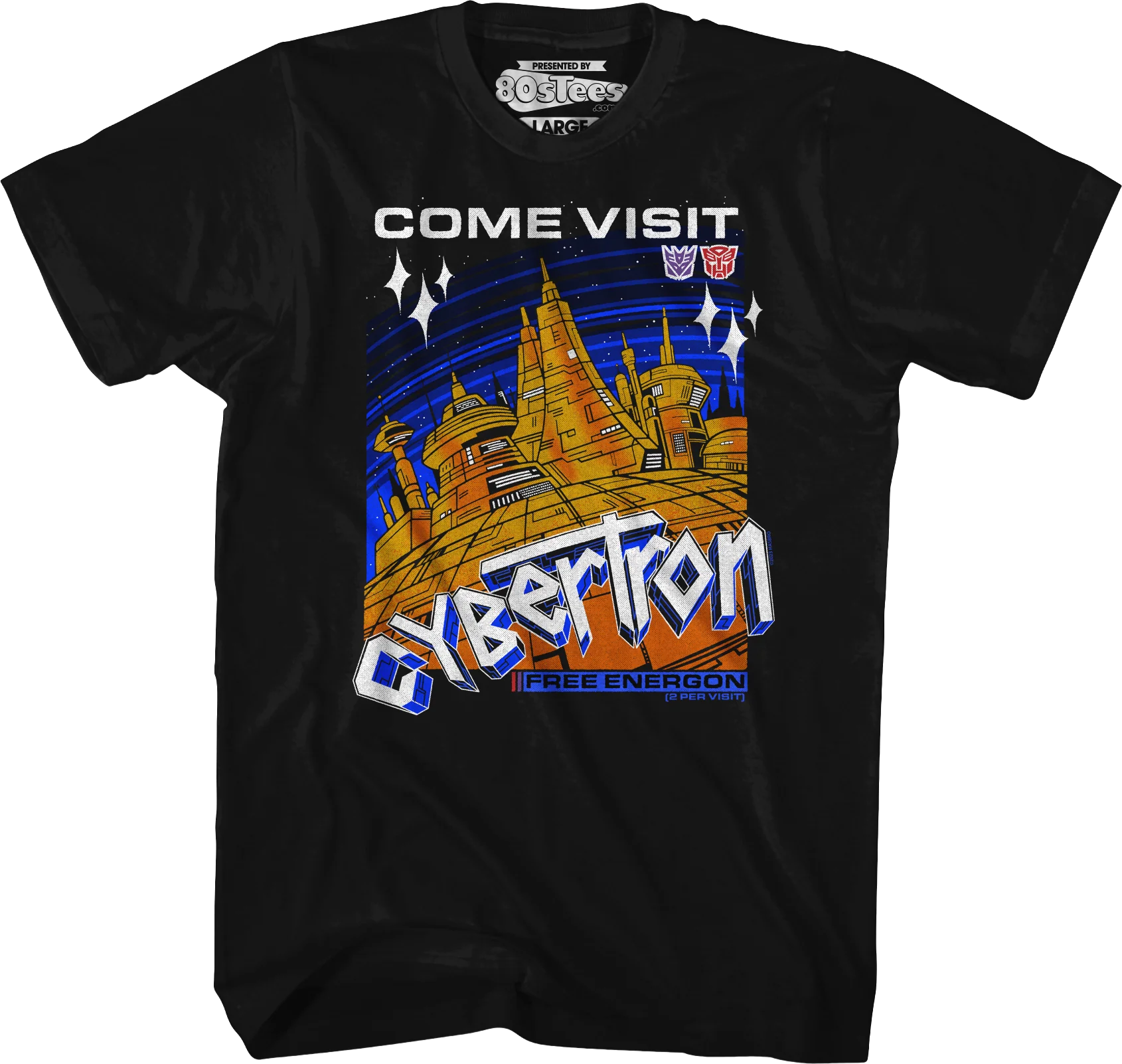 Come Visit Cybertron Transformers T-Shirt