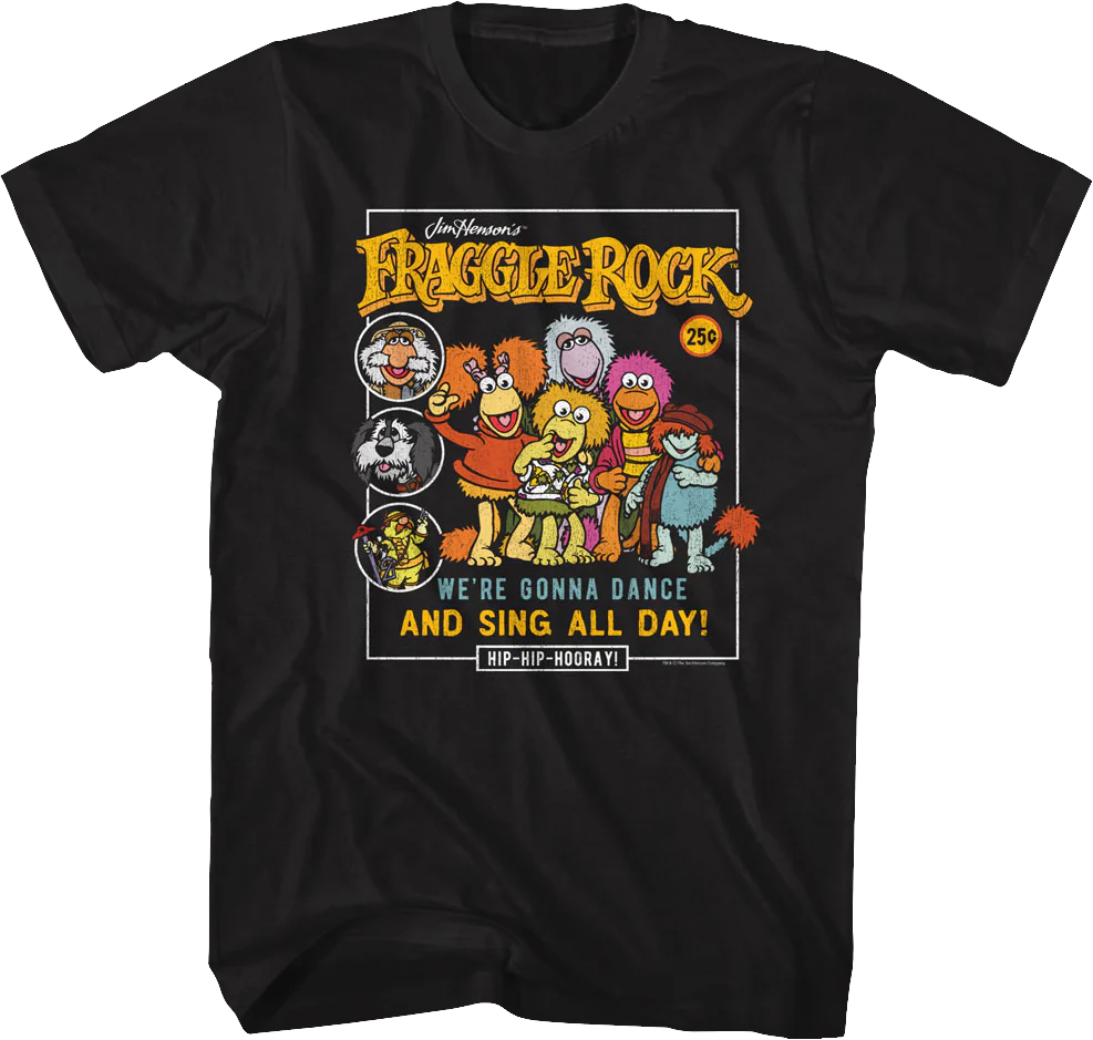 Comic Book Cover Fraggle Rock T-Shirt