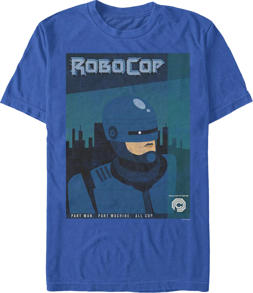 Comic Book Cover Robocop T-Shirt