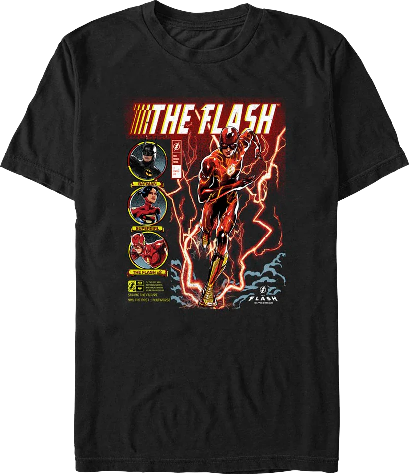 Comic Book Cover The Flash T-Shirt
