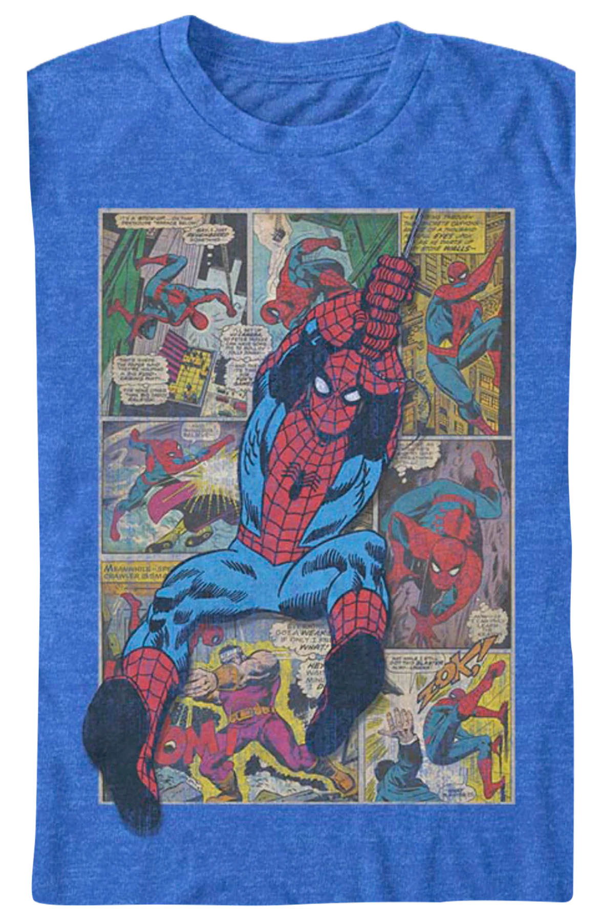 Comic Book Swing Spider-Man T-Shirt - Image 2