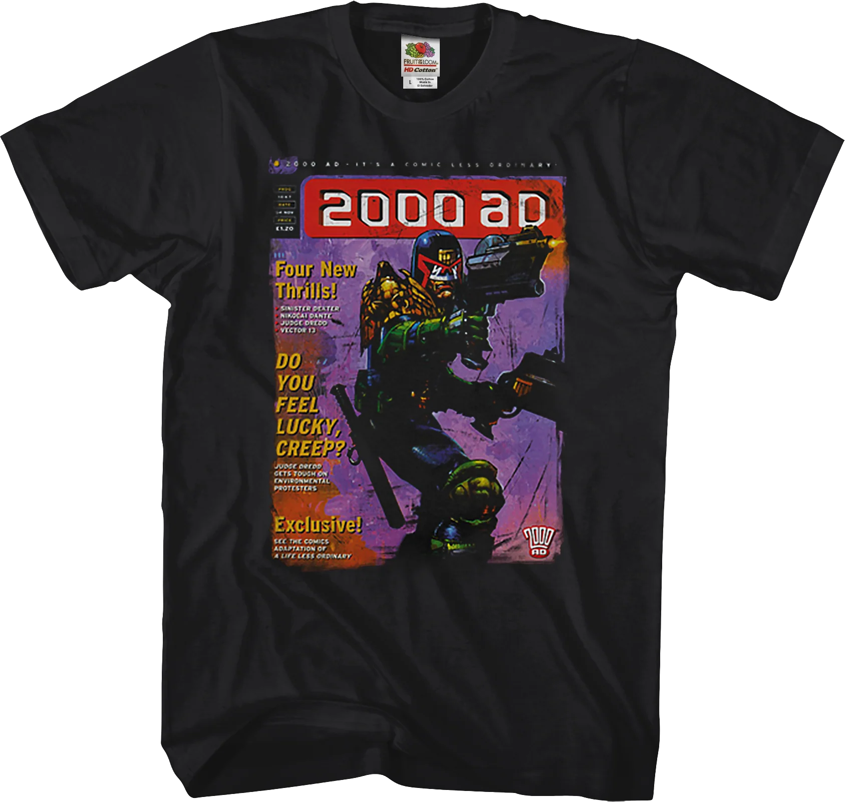 Comic Cover Judge Dredd T-Shirt