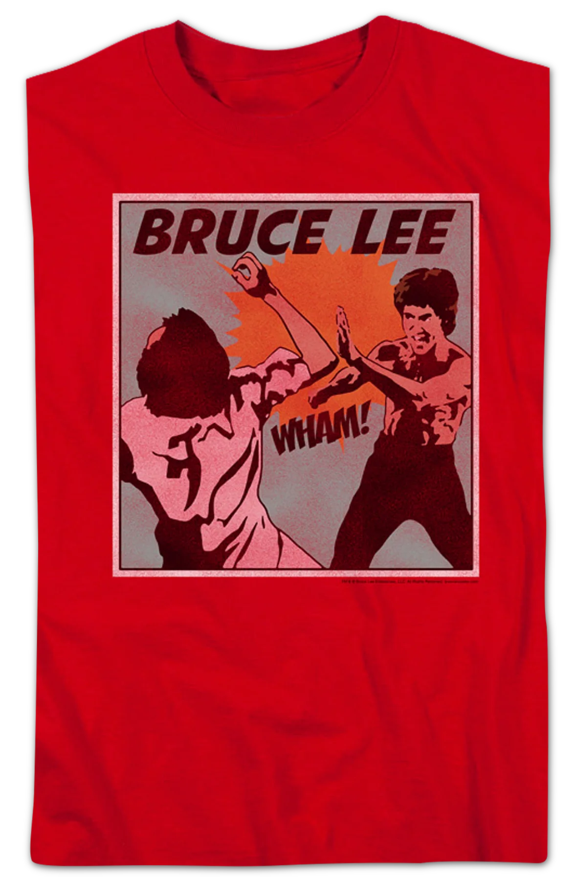 Comic Panel Bruce Lee T-Shirt - Image 2