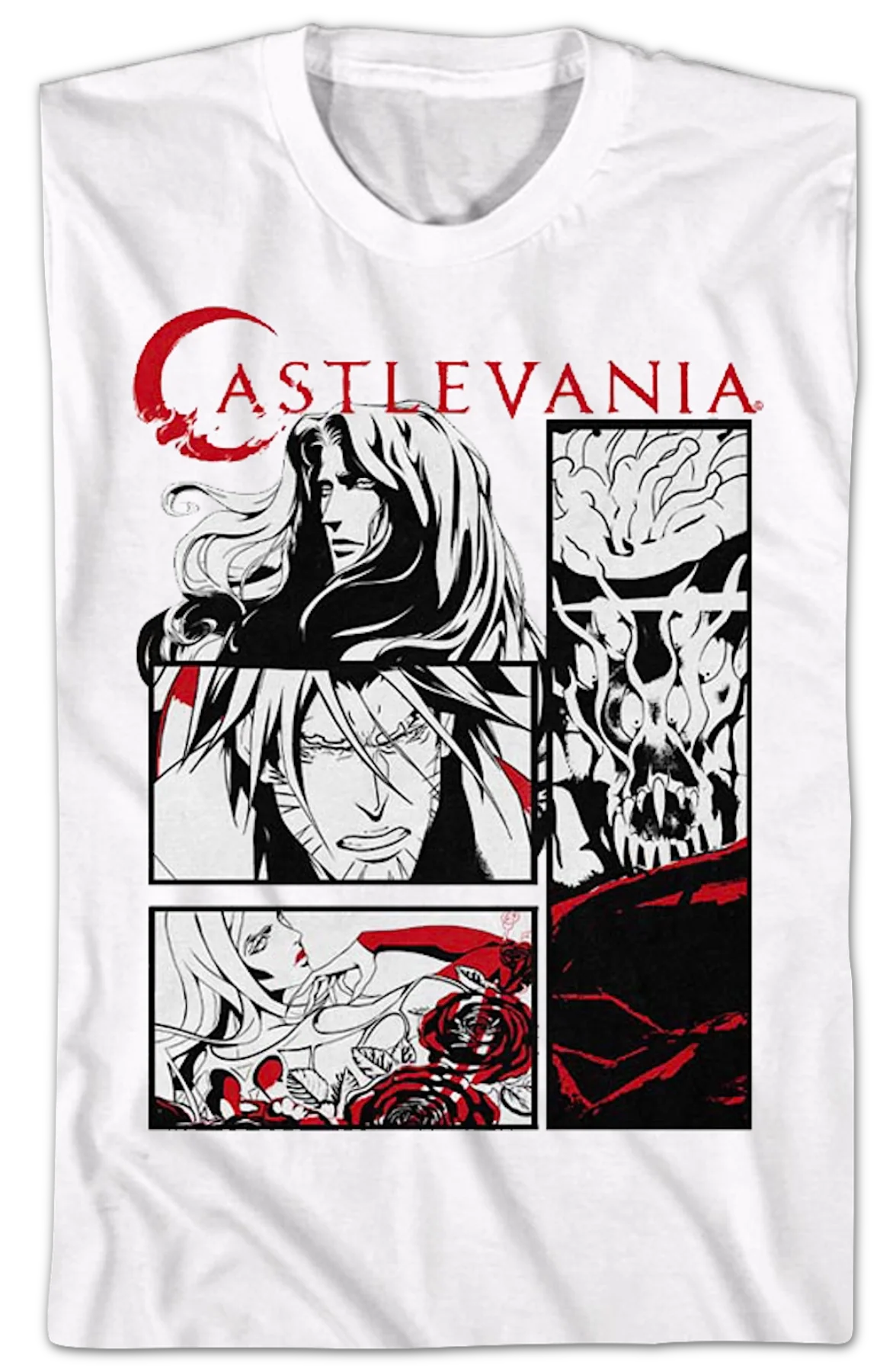 Comic Panels Castlevania T-Shirt - Image 2