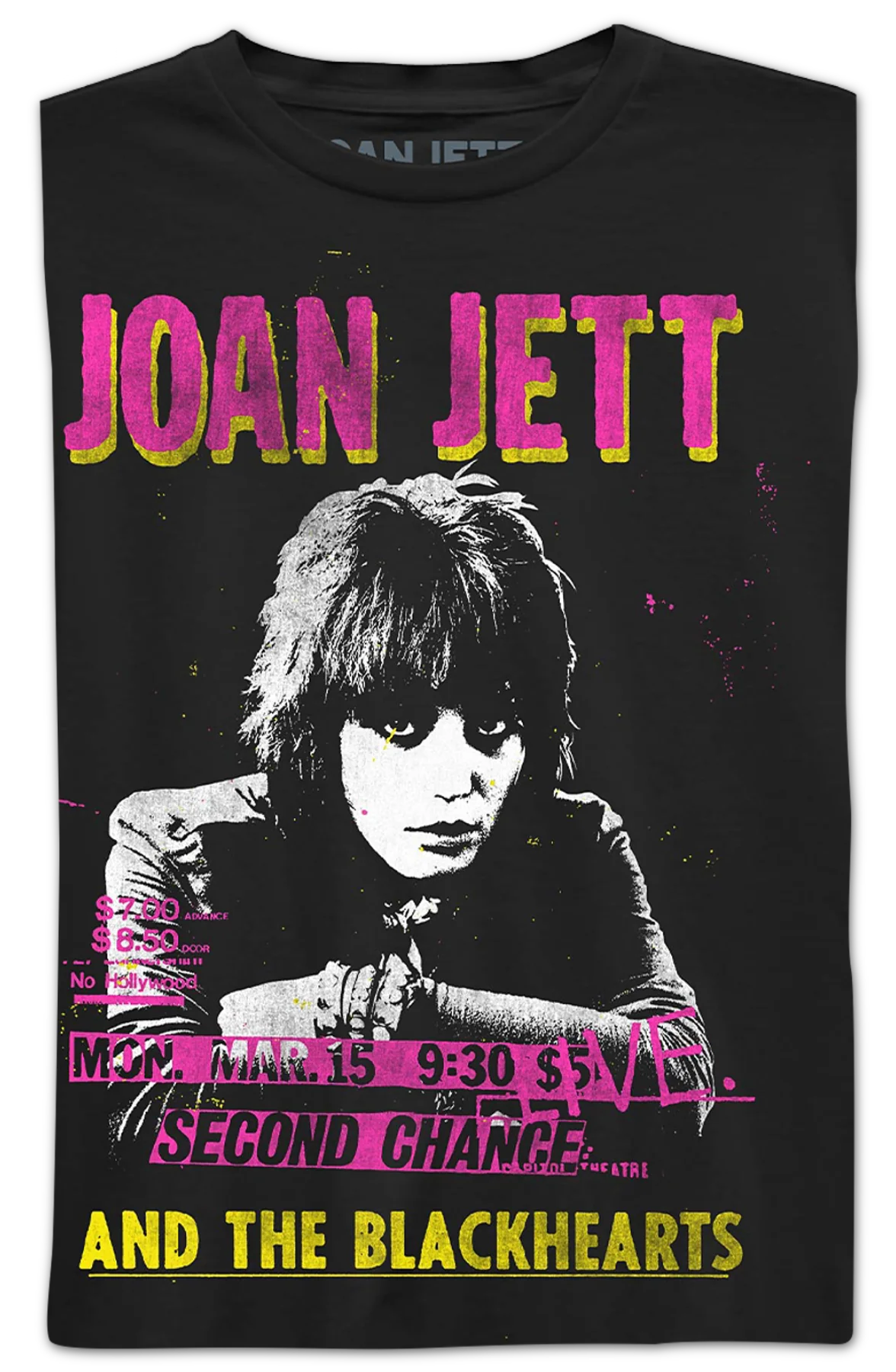 Concert Poster Joan Jett T-Shirt - Image 2