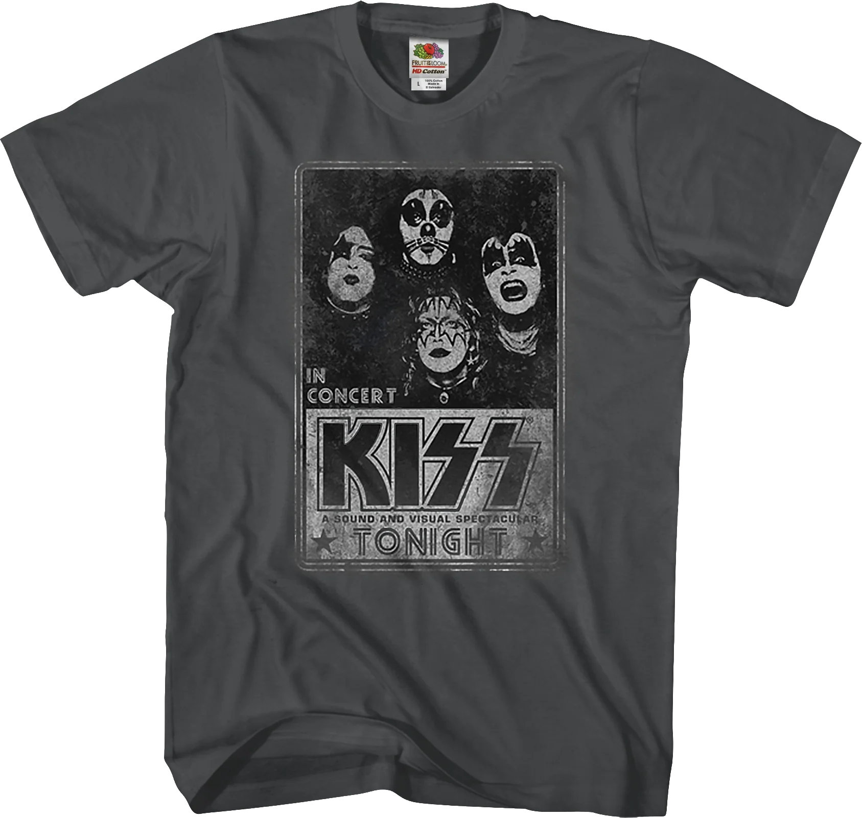 Concert Poster KISS T-Shirt