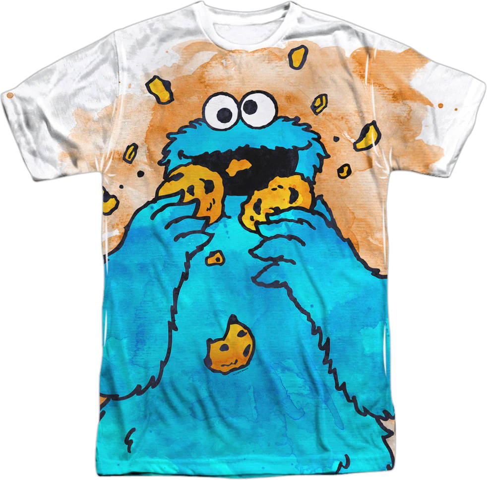 Cookie Monster Sesame Street T-Shirt