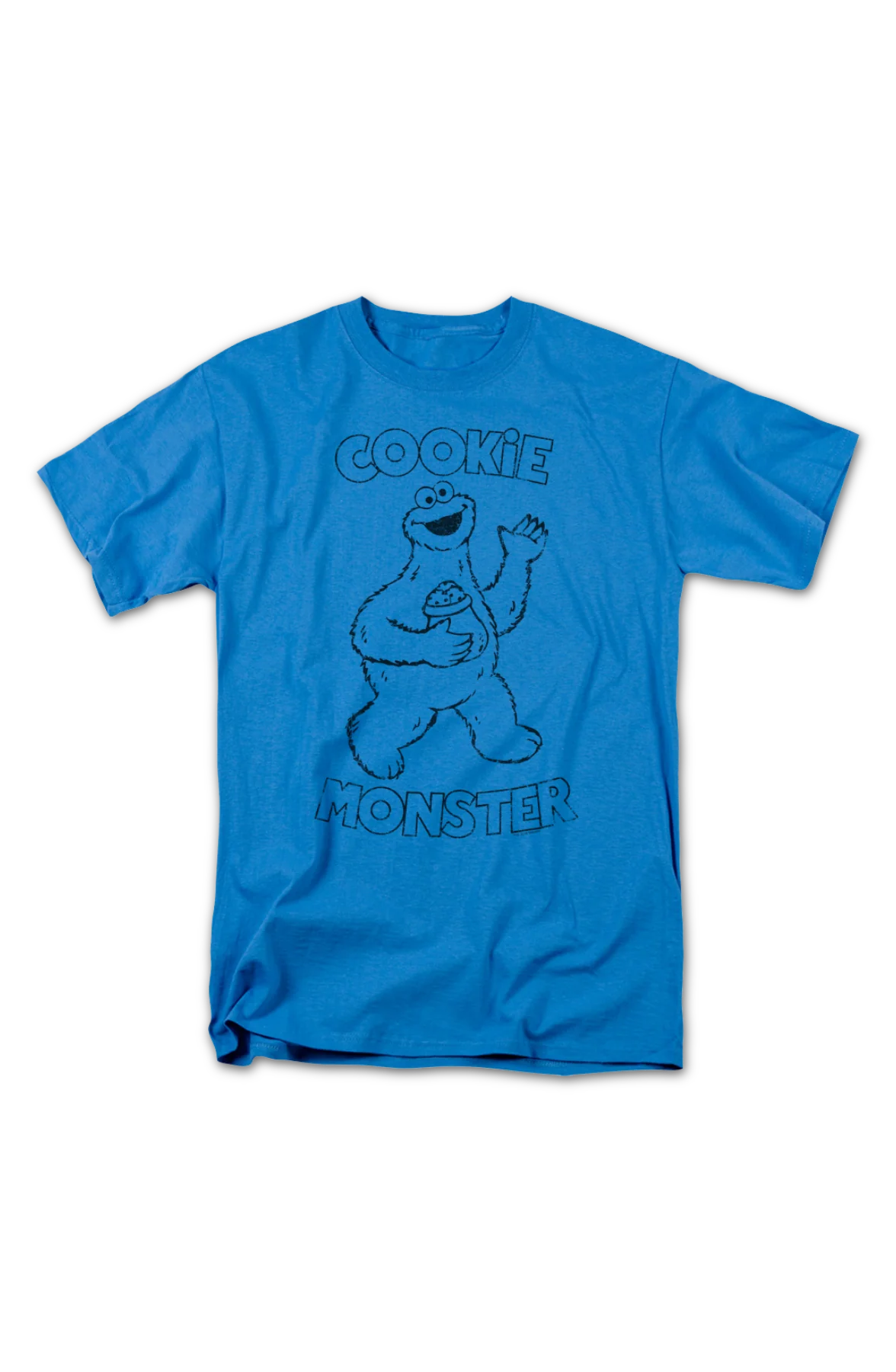 Cookie Monster Snack Sesame Street T-Shirt - Image 2