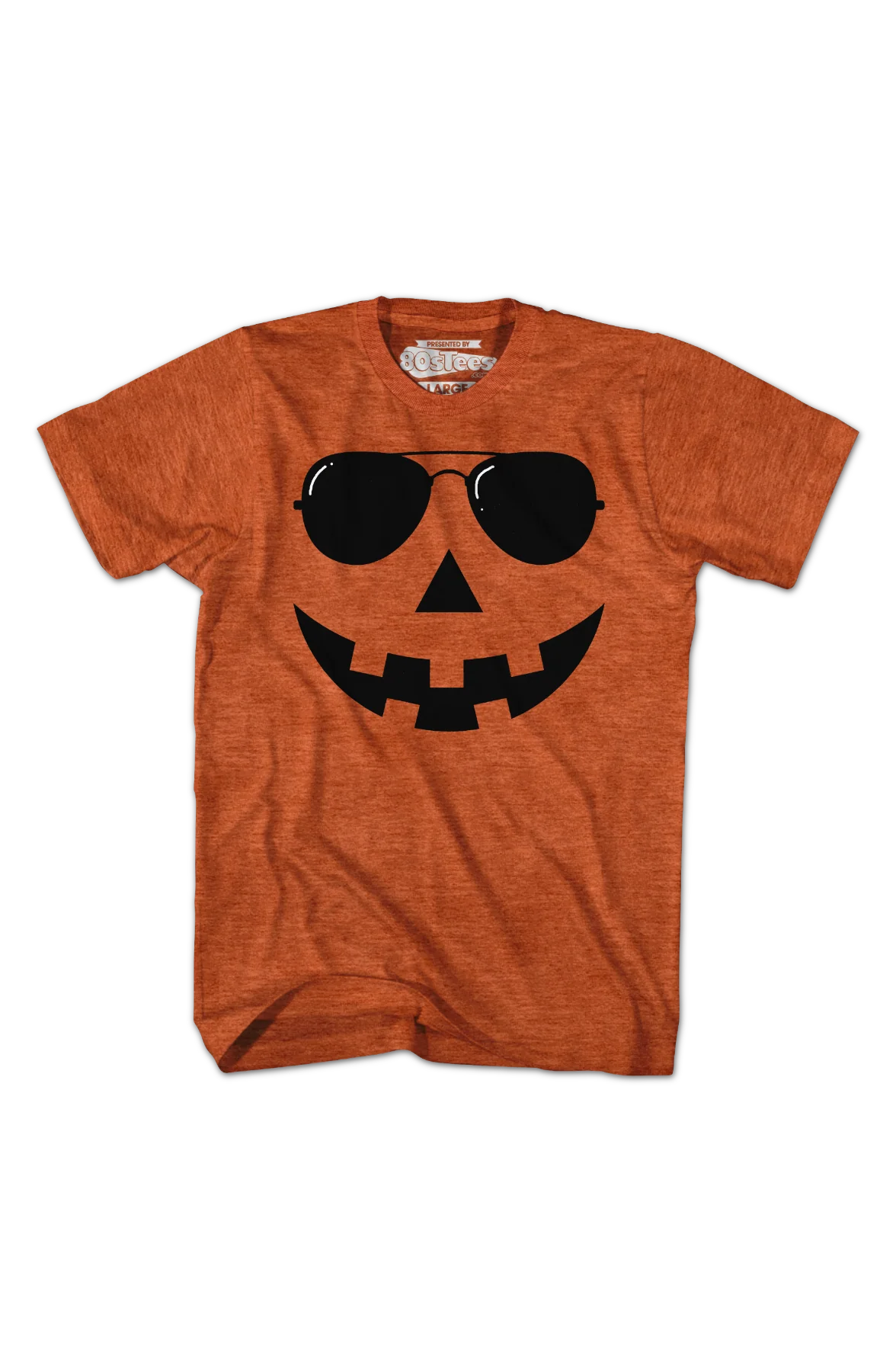 Cool Pumpkin Face T-Shirt - Image 2