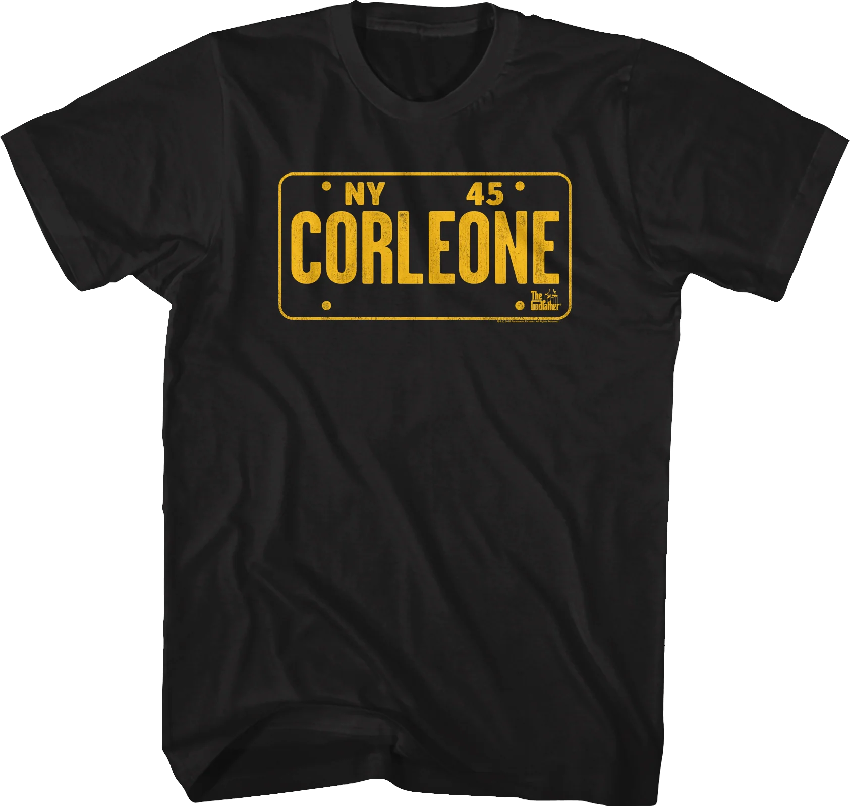 Corleone License Plate Godfather T-Shirt
