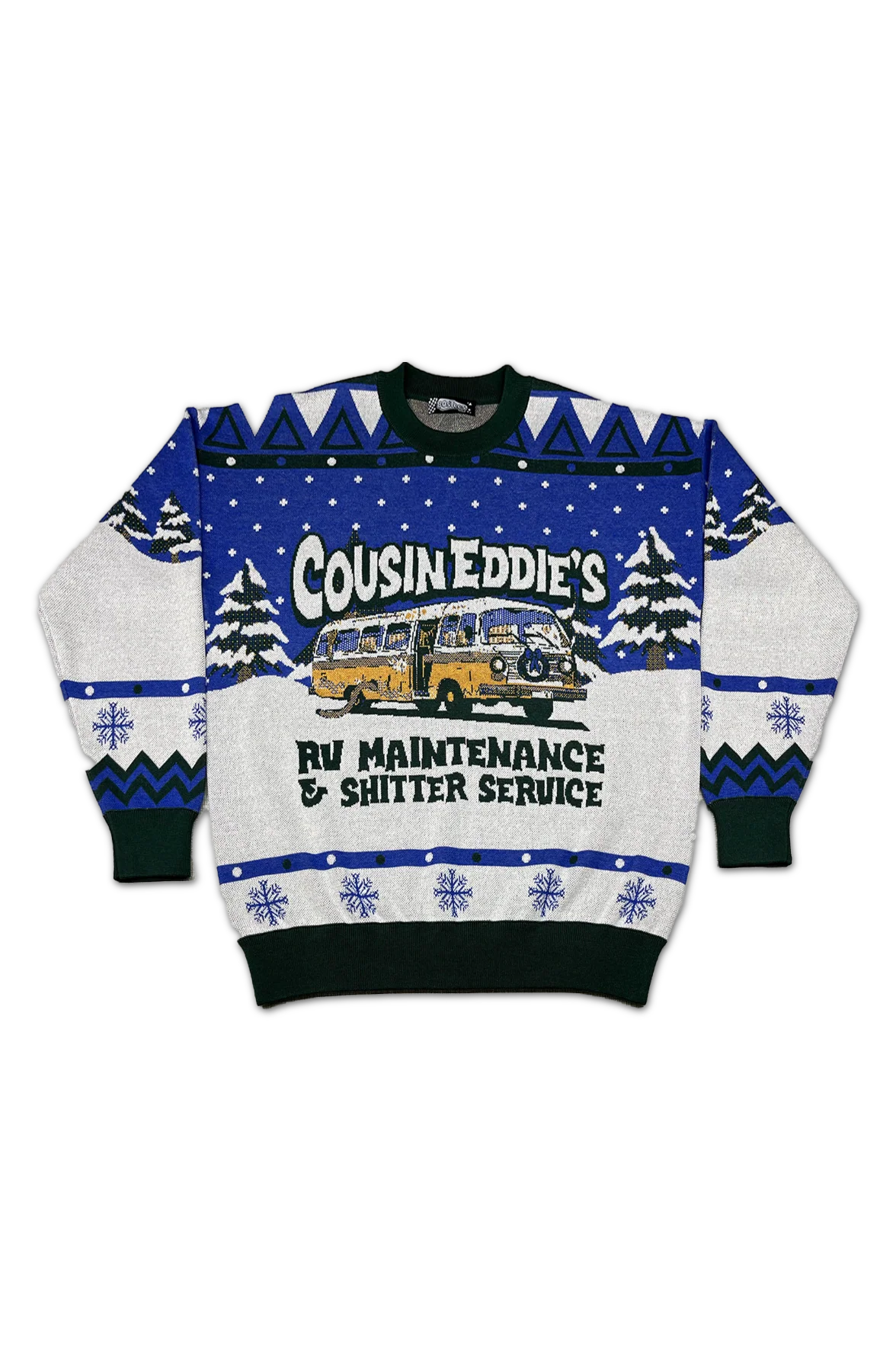Cousin Eddie's RV Maintenance Christmas Vacation Knitted Sweater - Image 2
