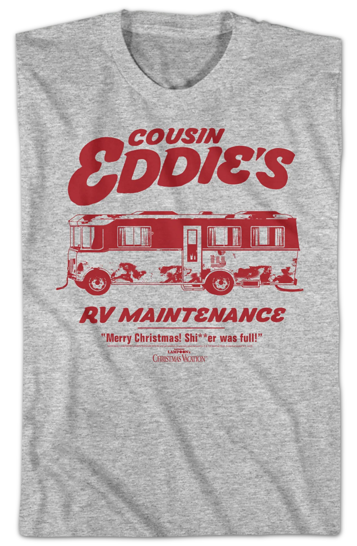 Cousin Eddie's RV Maintenance Christmas Vacation T-Shirt - Image 2