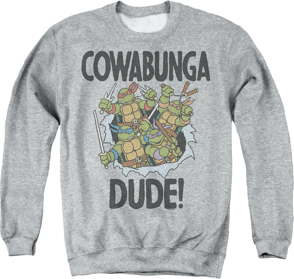 Cowabunga Dude Teenage Mutant Ninja Turtles Sweatshirt