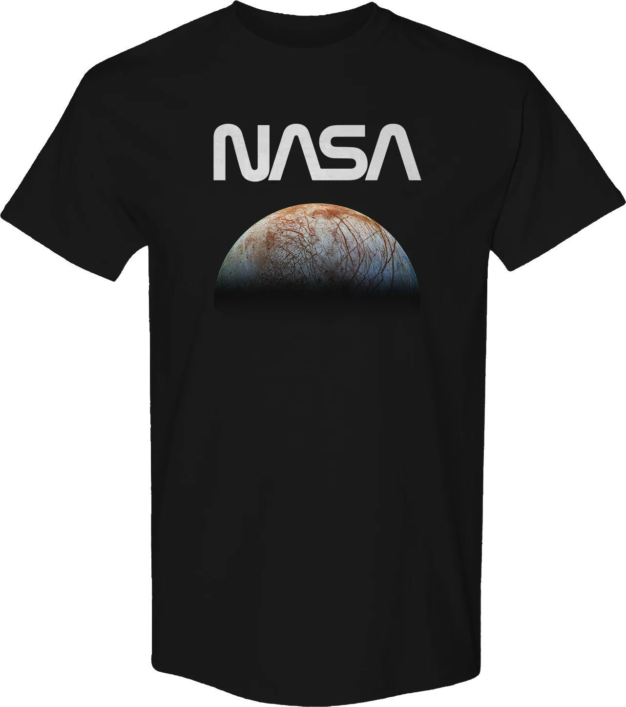 Crescent Phase NASA T-Shirt