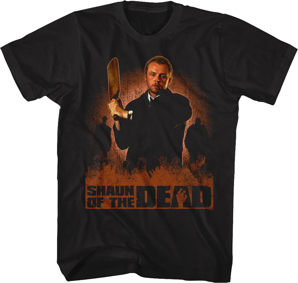 Cricket Bat Shaun Of The Dead T-Shirt