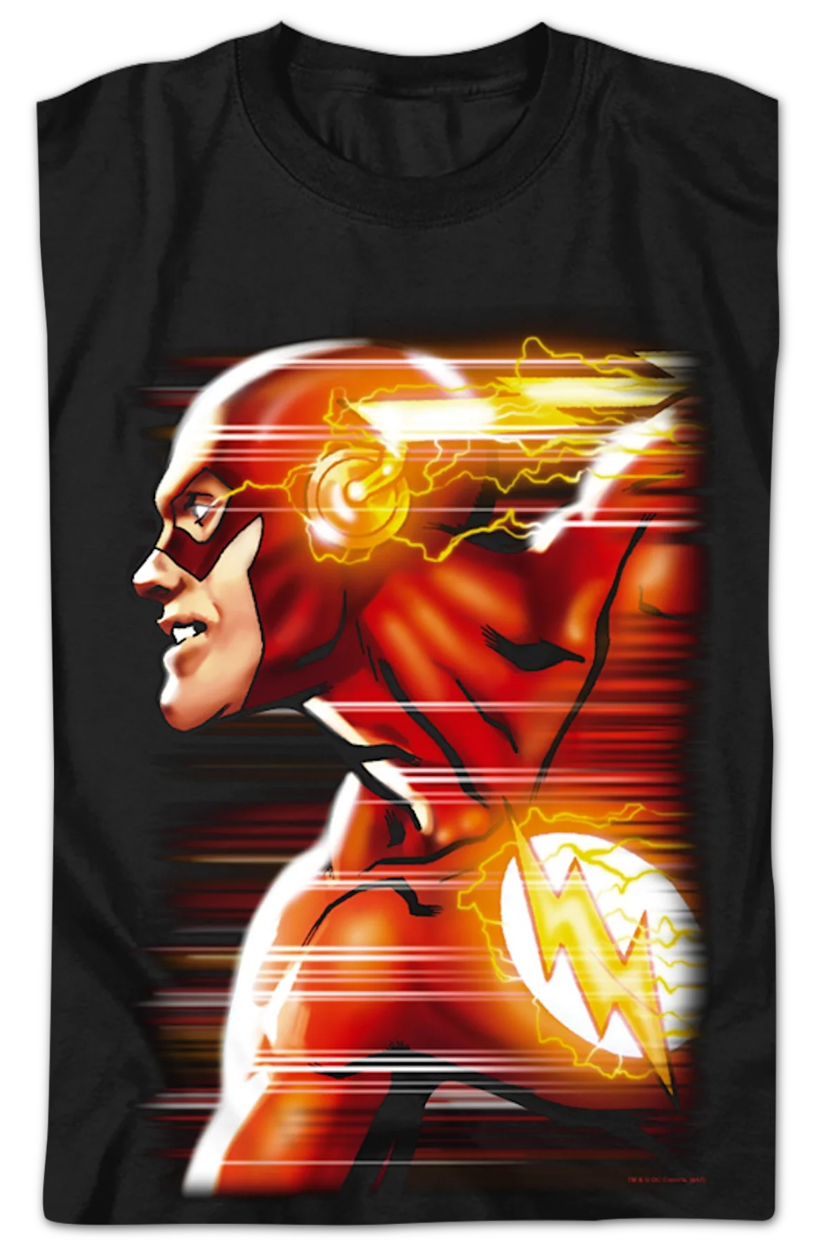 Crimson Comet The Flash DC Comics T-Shirt - Image 2