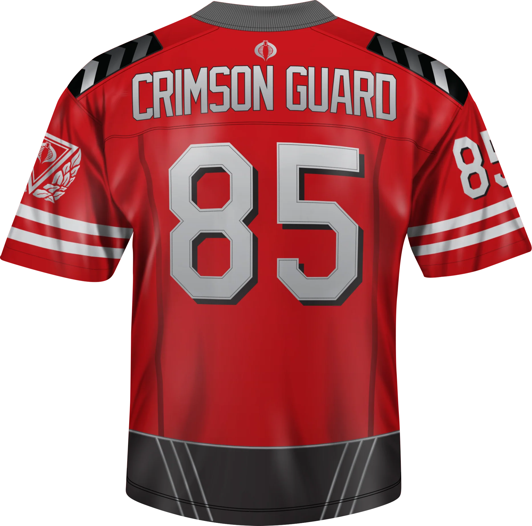Crimson Guard GI Joe Football Jersey - Image 2