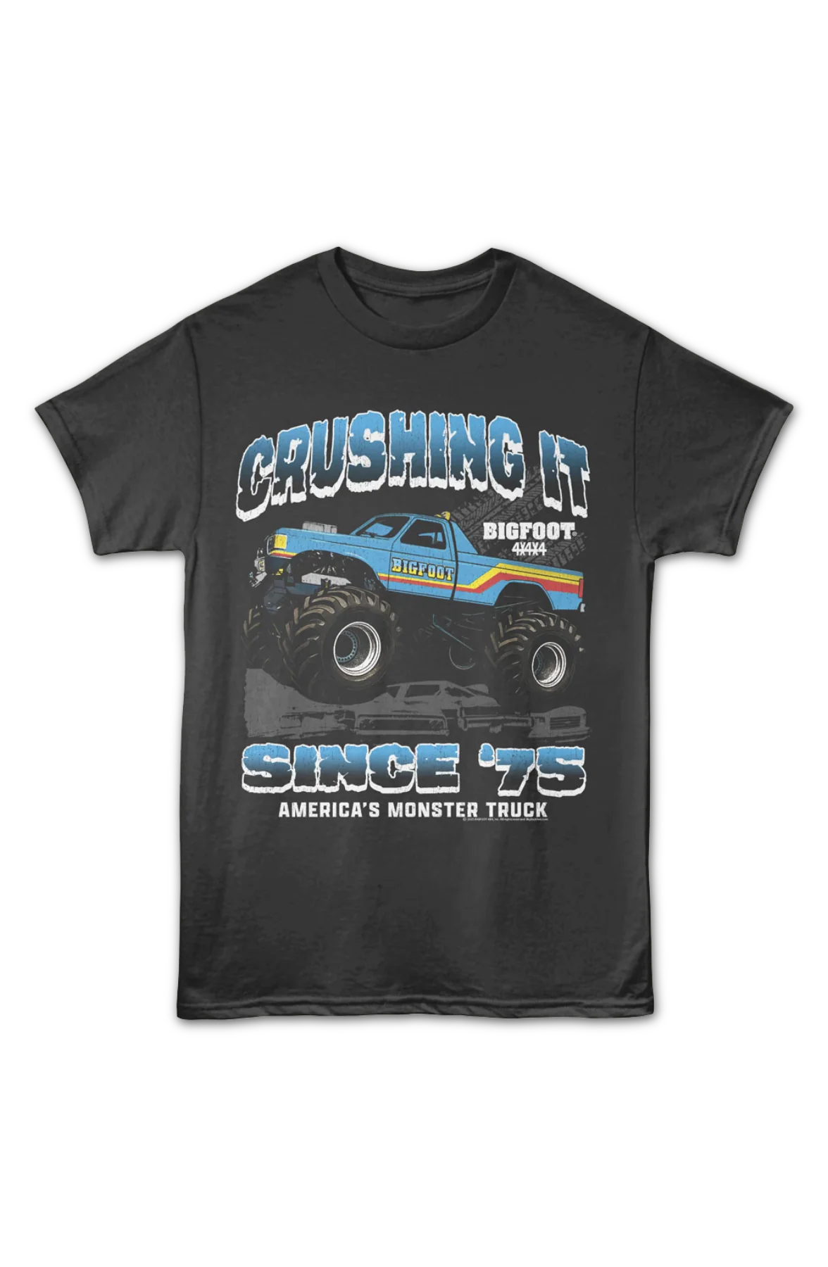 Crushing It Since '75 Bigfoot T-Shirt - Image 2