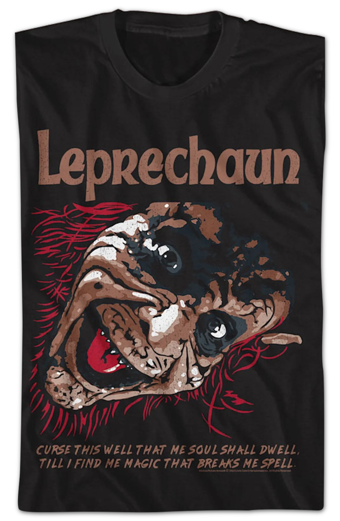 Curse This Well Leprechaun T-Shirt - Image 2