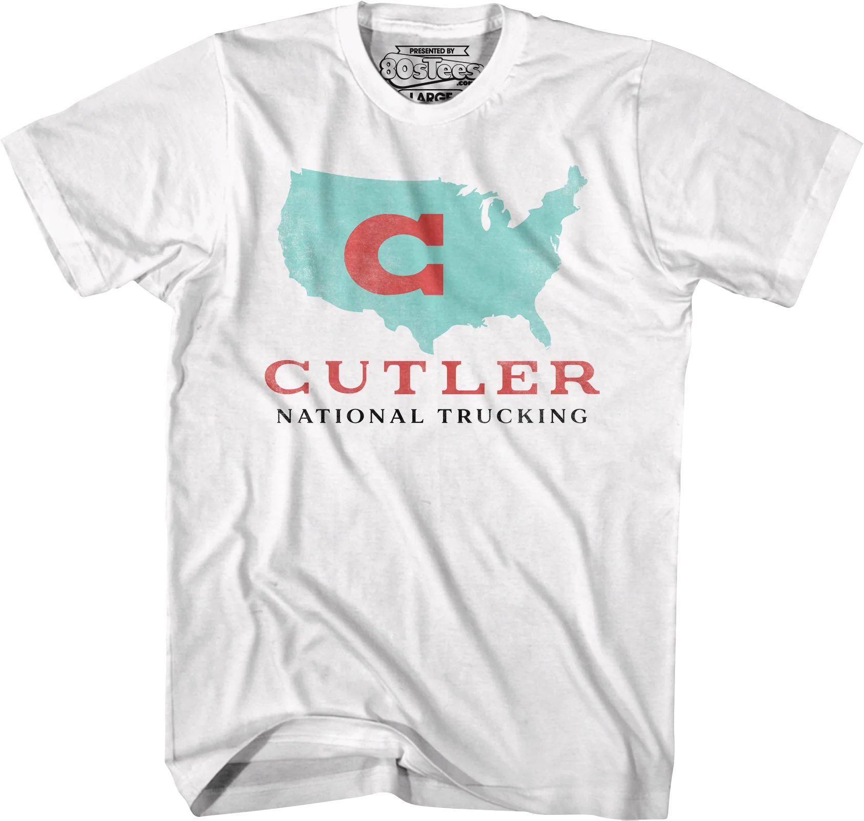 Cutler National Trucking Logo Over The Top T-Shirt