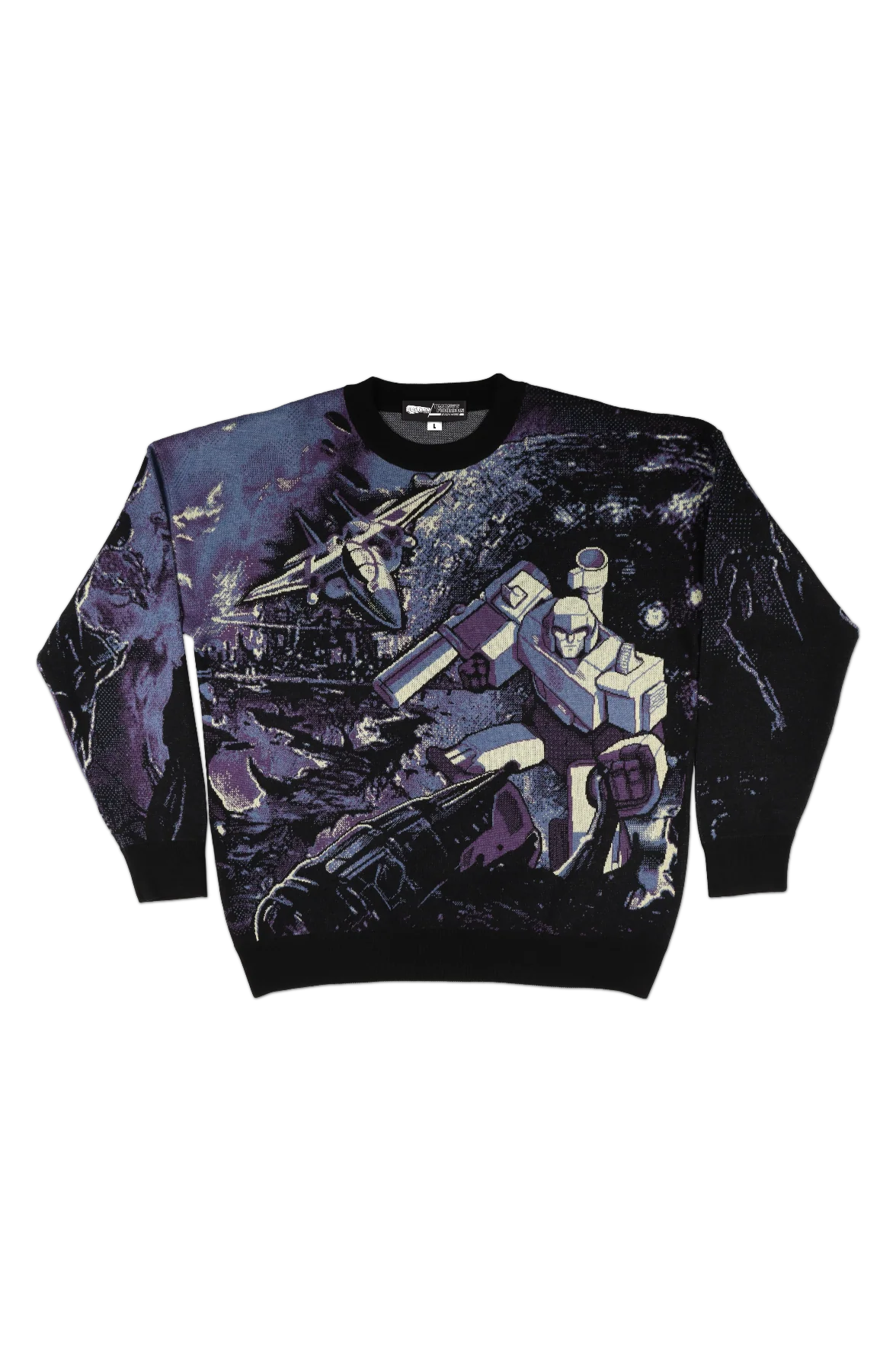 Cybertron Decepticons Transformers Knitted Sweater - Image 2