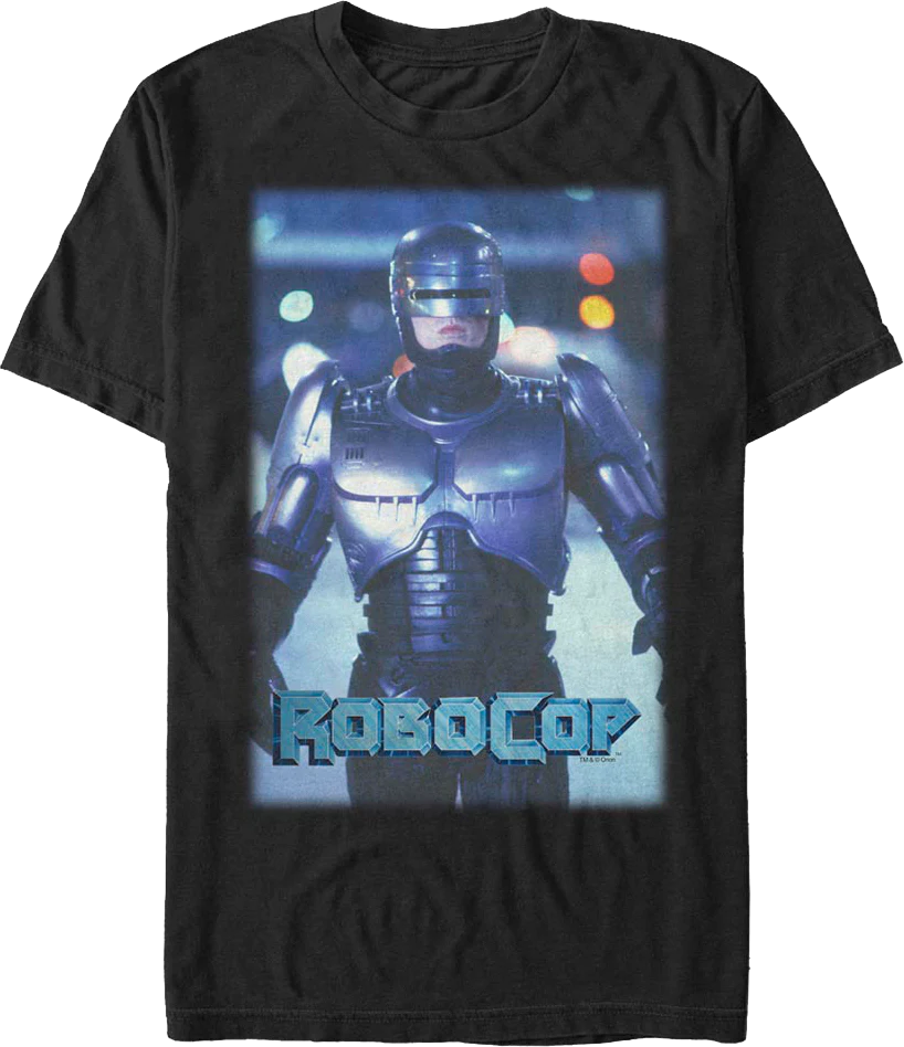 Cyborg Walk Robocop T-Shirt